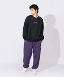 裏起毛 バック刺繍＆プリント クルーネックスウェット THRASHER スラッシャー　