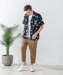 快適スーパーストレッチイージークロップドパンツ【BLUE STANDARD/ブルースタンダード】