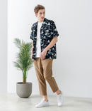 快適スーパーストレッチイージークロップドパンツ【BLUE STANDARD/ブルースタンダード】