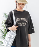 【DISCUS/ディスカス】ヘビーウェイトロゴBIGTシャツ 程よいルーズシルエット カジュアル zo