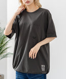 【OUTDOOR EXCHANGE/アウトドアエクスチェンジ】×【ZERO STAIN/ゼロステイン】コラボ 裾ドローコード 胸ポケット Tシャツ