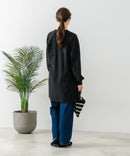 【FORT POINT/フォートポイント】梨地 ロングトッパーカーディガン