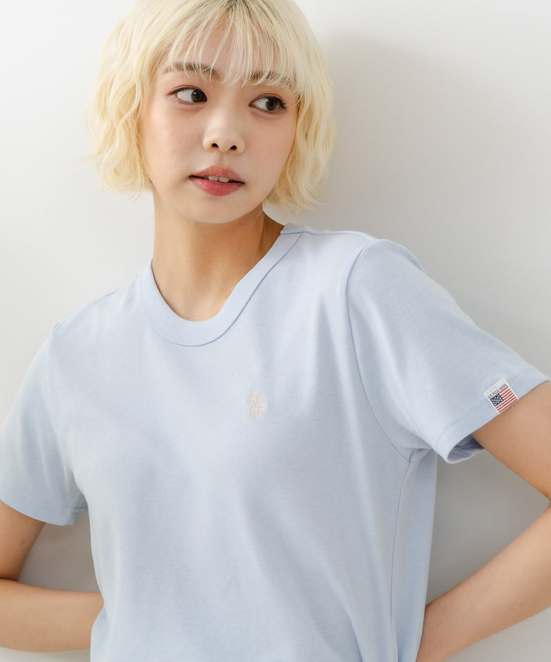 スムースＴシャツ【U.S. POLO ASSN./ユーエスポロアッスン】　　　　　　　　　　　　　　　　　　　　　　　　　　　　　　　　　　　　　　　　　　　　　　　　　　　　　　　　　　　　　　　　　　　　　　　　
