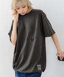 【OUTDOOR EXCHANGE/アウトドアエクスチェンジ】×【ZERO STAIN/ゼロステイン】コラボ 裾ドローコード 胸ポケット Tシャツ