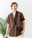 【C-FORTPOINT/フォートポイント】【1枚で華やか レースインナー】ハイネックレース切替タンクトップ インナー チラ見せ 重ね着 立ち襟 華やか 上品 きれいめ