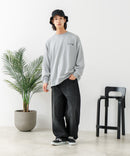 【BRKNHOME/ブロークンホーム】スプレープリント スウェットトレーナー