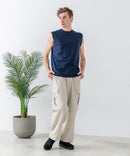 クルーネックノースリーブ 防汚 ＵＶカット	【汗染みの目立ちにくいTシャツ ZEROSTAIN/ゼロステイン】