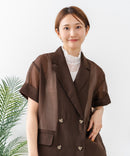 【C-FORTPOINT/フォートポイント】【1枚で華やか レースインナー】ハイネックレース切替タンクトップ インナー チラ見せ 重ね着 立ち襟 華やか 上品 きれいめ