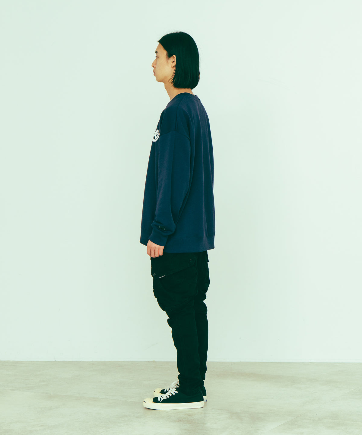 11月新作【brknhome/ブロークンホーム】ベースボール ロゴ スウェット