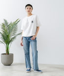 【CONVERSE/コンバース】ミニ裏毛 5分袖 スウェットトレーナー zo