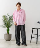 【U.S. POLO ASSN./ユーエスポロアッスン】ワンポイントロゴ刺繍 ブロードシャツ