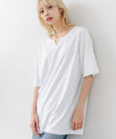 【HEAT BLOCKER/ヒートブロッカー】【まるで着る日傘！遮熱＆UVカット】コットンライク キーネックTシャツ 吸水速乾 アンチピリング イージーケア ユニセックス