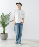 【CONVERSE/コンバース】ミニ裏毛 5分袖 スウェットトレーナー zo