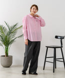 【U.S. POLO ASSN./ユーエスポロアッスン】ワンポイントロゴ刺繍 ブロードシャツ