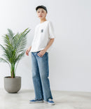 【CONVERSE/コンバース】ミニ裏毛 5分袖 スウェットトレーナー zo