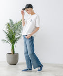 【CONVERSE/コンバース】ミニ裏毛 5分袖 スウェットトレーナー zo