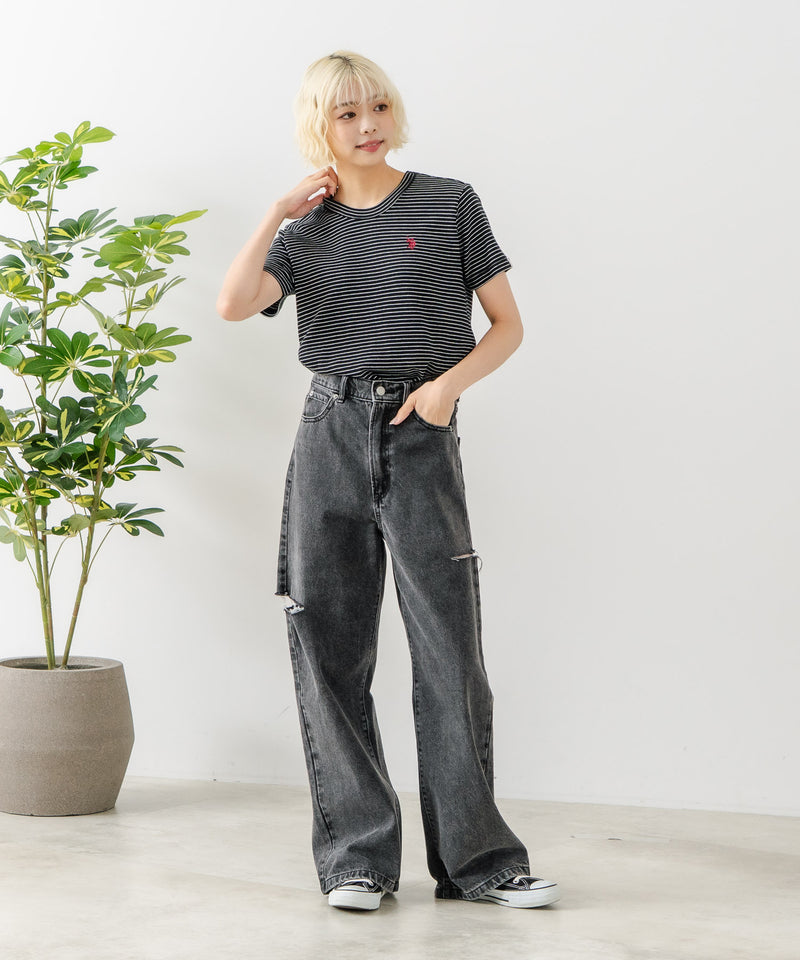 スムースＴシャツ【U.S. POLO ASSN./ユーエスポロアッスン】　　　　　　　　　　　　　　　　　　　　　　　　　　　　　　　　　　　　　　　　　　　　　　　　　　　　　　　　　　　　　　　　　　　　　　　　