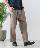 カットジョーゼット タックイージーパンツ 吸水速乾 接触冷感 ストレッチ 軽量 イージーケア UVカット BLUE STANDARD ブルースタンダード