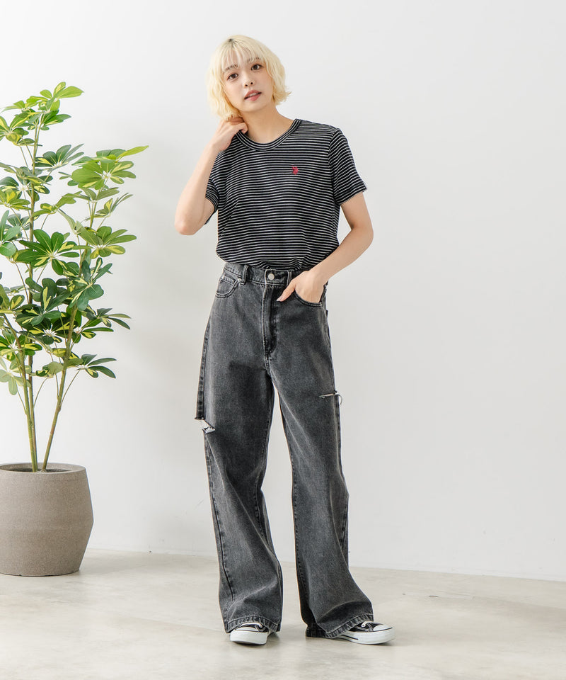 スムースＴシャツ【U.S. POLO ASSN./ユーエスポロアッスン】　　　　　　　　　　　　　　　　　　　　　　　　　　　　　　　　　　　　　　　　　　　　　　　　　　　　　　　　　　　　　　　　　　　　　　　　