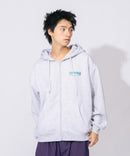 THRASHER スラッシャー 裏起毛 胸刺繍 フード刺繍 フルジップフーディー ジップパーカー