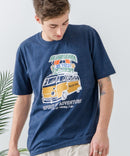 ZEROSTAIN プリントTシャツ 汗染みの目立ちにくいTシャツ 防汚 ＵＶカット ワーゲンバスライク フィッシング 釣り トラウト