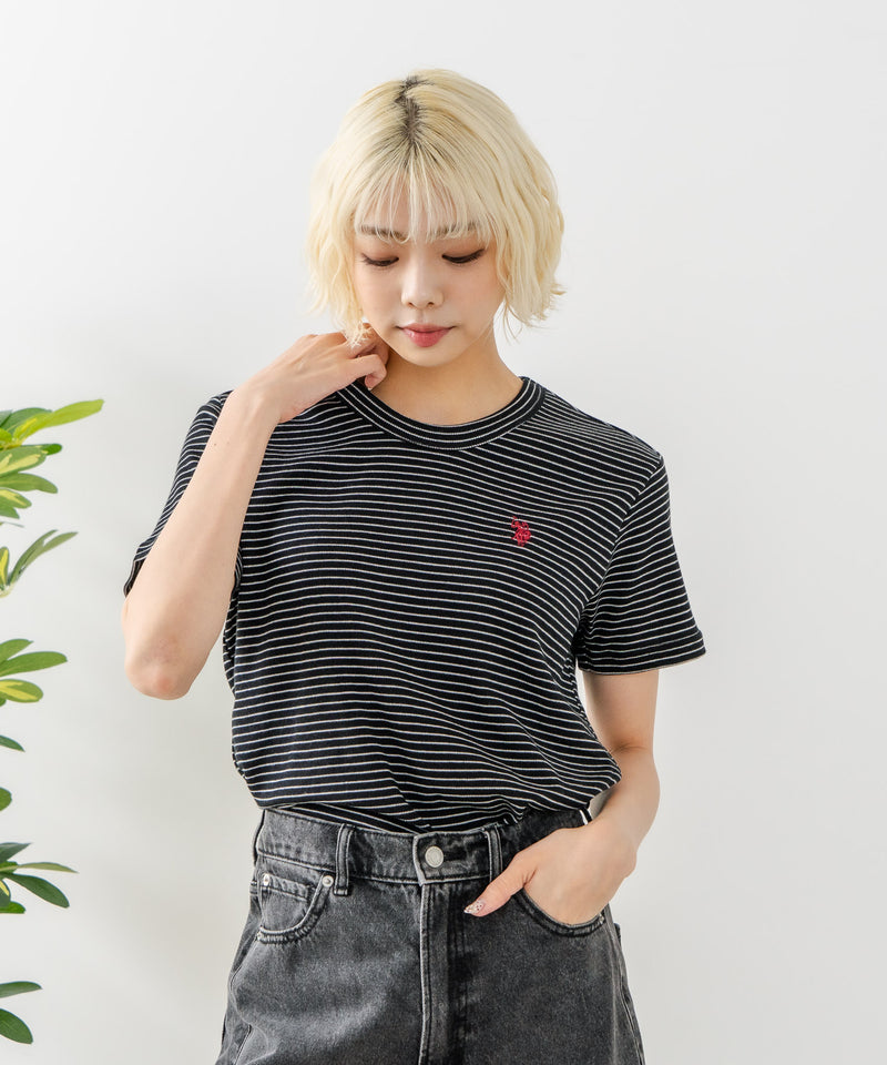 スムースＴシャツ【U.S. POLO ASSN./ユーエスポロアッスン】　　　　　　　　　　　　　　　　　　　　　　　　　　　　　　　　　　　　　　　　　　　　　　　　　　　　　　　　　　　　　　　　　　　　　　　　