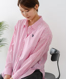 【U.S. POLO ASSN./ユーエスポロアッスン】ワンポイントロゴ刺繍 ブロードシャツ