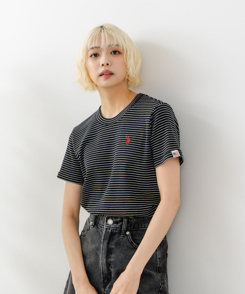 スムースＴシャツ【U.S. POLO ASSN./ユーエスポロアッスン】　　　　　　　　　　　　　　　　　　　　　　　　　　　　　　　　　　　　　　　　　　　　　　　　　　　　　　　　　　　　　　　　　　　　　　　　