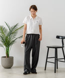 【U.S. POLO ASSN./ユーエスポロアッスン】ワンポイントロゴ刺繍 スムースカットソーシャツ