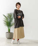 【C-FORT POINT/フォートポイント】裏毛リメイク風チュニック