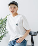 【CONVERSE/コンバース】ミニ裏毛 5分袖 スウェットトレーナー zo