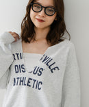 【DISCUS/ディスカス】スキッパー Ｕネック スウェットトレーナー