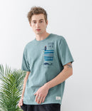 【Blue Standard/ブルースタンダード】スラブコットン アニマルプリント ポケット付Tシャツzo ❘ジーンズメイト公式オンラインショップ