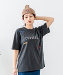 【CONVERSE/コンバース】エンボスプリントTシャツ zo