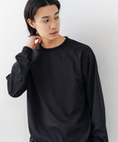 【HEAT BLOCKER/ヒートブロッカー】【まるで着る日傘！遮熱＆UVカット】コットンライク クルーネックロンT 吸水速乾 アンチピリング イージーケア ユニセックス
