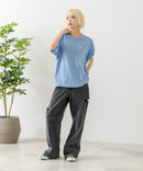 リラックスフィットワンポイント刺繍フレンチスリーブ Ｔシャツ 【U.S. POLO ASSN./ユーエスポロアッスン】　　　　　　　　　　　　　　　　　　　　　　　　　　　　　　　　　　　　　　　　　　　　　　　　　　　　　　　　　　　　