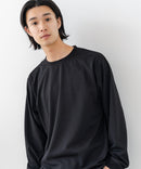 【HEAT BLOCKER/ヒートブロッカー】【まるで着る日傘！遮熱＆UVカット】コットンライク クルーネックロンT 吸水速乾 アンチピリング イージーケア ユニセックス
