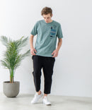 快適スーパーストレッチイージークロップドパンツ【BLUE STANDARD/ブルースタンダード】