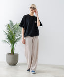 【CONVERSE/コンバース】ミニ裏毛 5分袖 スウェットトレーナー zo