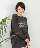 【C-FORT POINT/フォートポイント】裏毛リメイク風チュニック