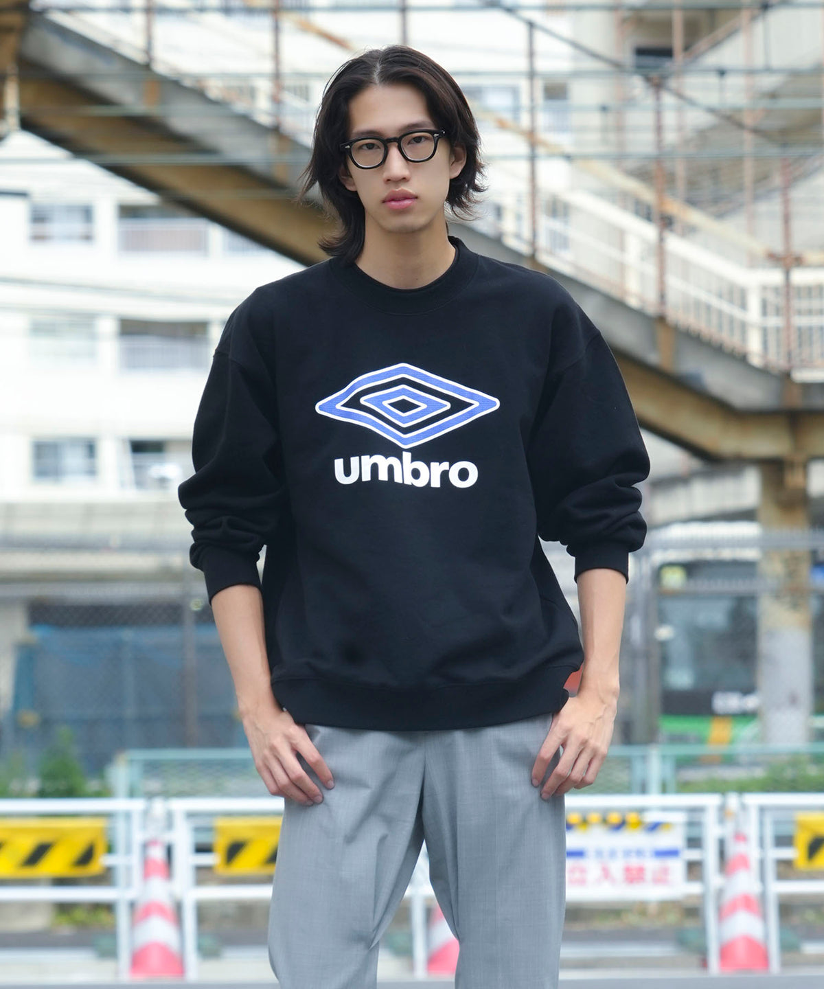 UMBROスウェット umbro トレーナー スウェット UMBROxムラサキスポーツ