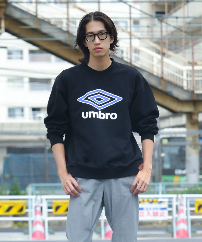 【UMBRO/アンブロ】裏毛ブランドロゴスウェットトレーナー zo