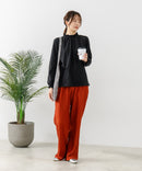 【FORT POINT/フォートポイント】シャーリング ハイネック トップス