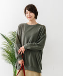 【C-FORT POINT/フォートポイント】コーデュロイ ワッフル 切り替え チュニック