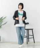 【C-FORT POINT/フォートポイント】【独特の凹凸感が肌離れよく動きやすさも◎】チェック柄 サッカー生地ジップパーカー きれいめ カジュアル ライトアウター レイヤード デイリーユース お出掛け