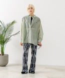 【BEVERLY HILLS POLO CLUB/ビバリーヒルズポロクラブ】ワンポイント刺繍 シアーシャツ zo