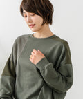 【C-FORT POINT/フォートポイント】コーデュロイ ワッフル 切り替え チュニック