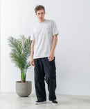 ZEROSTAIN 胸ポケット 刺繍Tシャツ 汗染みの目立ちにくいTシャツ 防汚 ＵＶカット アニマル おじさん ビール アメ車