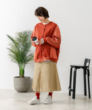 【C-FORT POINT/フォートポイント】コーデュロイ ワッフル 切り替え カーディガン