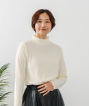 【C-FORT POINT/フォートポイント】リブニットソー エリシャーリング プルオーバー